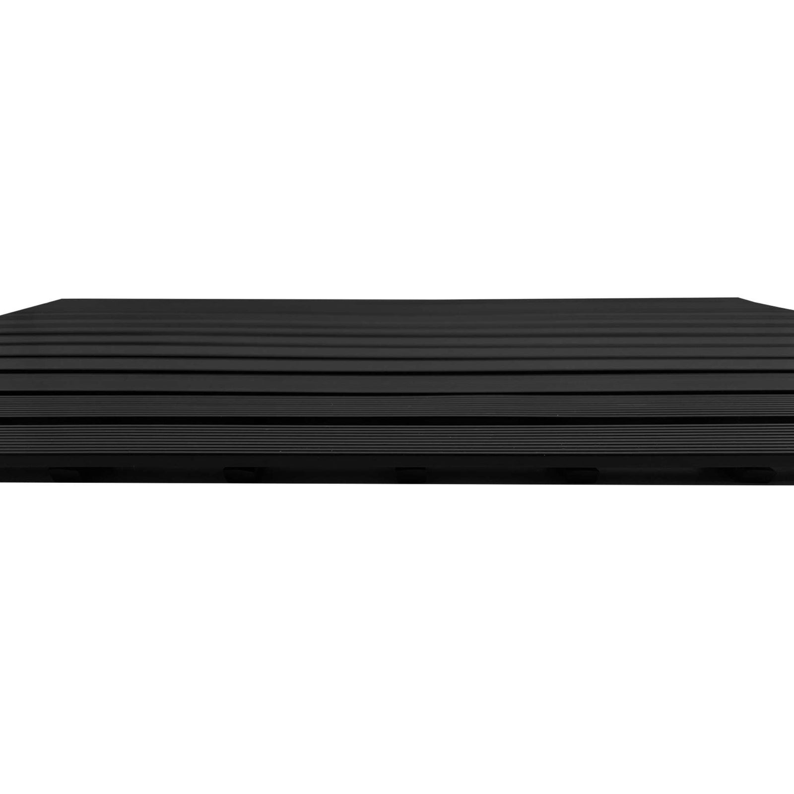 Non-slip Pvc Duckboard Shower Mat  - 61cm X 43cm | Black