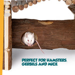 Wooden Hamster Play House