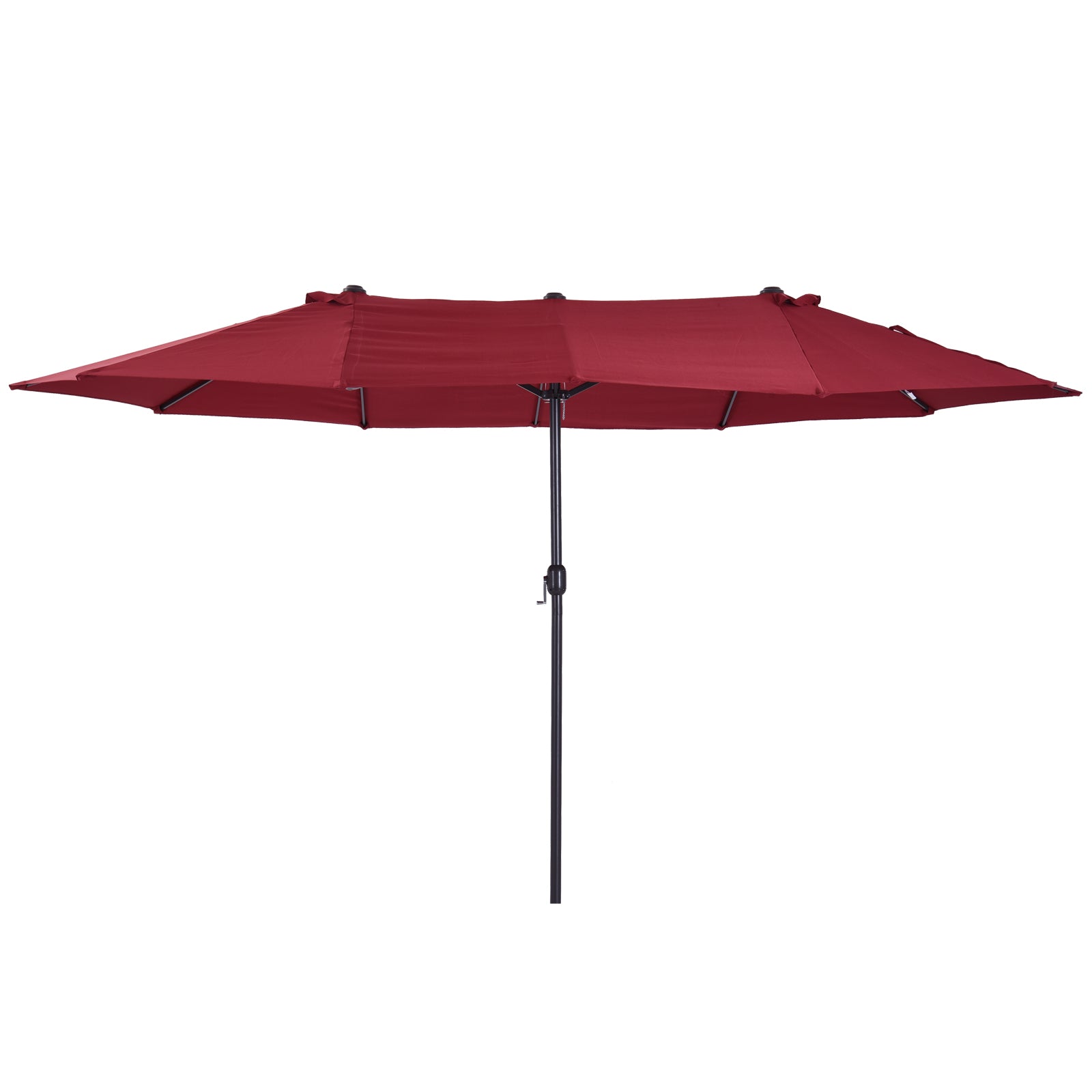 4.6m Double-sided Sun Umbrella | Red
