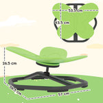 Butterfly-shaped Kids Swivel Chair, Sensory Spinning Chair | Green