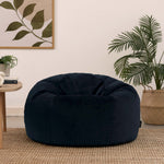 Aurora Velvet Bean Bag | Midnight Blue
