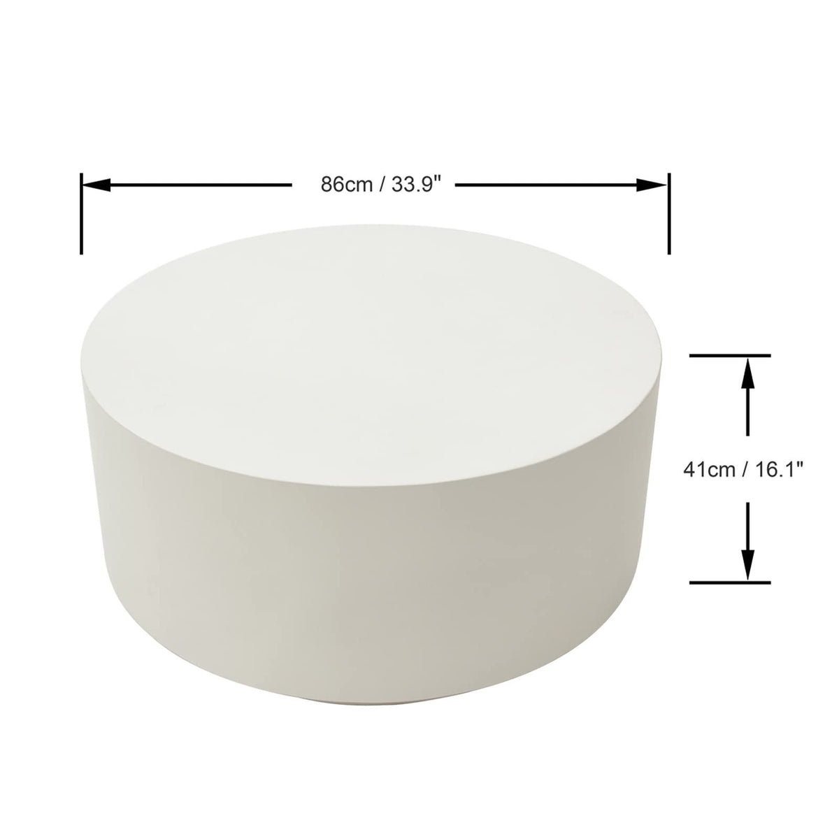 Rome Grc Coffee Table | Cream White