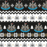 Newcastle United FC Newcastle United Christmas Gift Wrap, 2 Sheet 2 Tag, Official Product