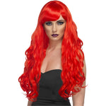 Desire Long Curly Wig With Fringe | Red