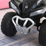 No Power Quad Toddler Ride On Car Foot-to-floor Sliding | Black