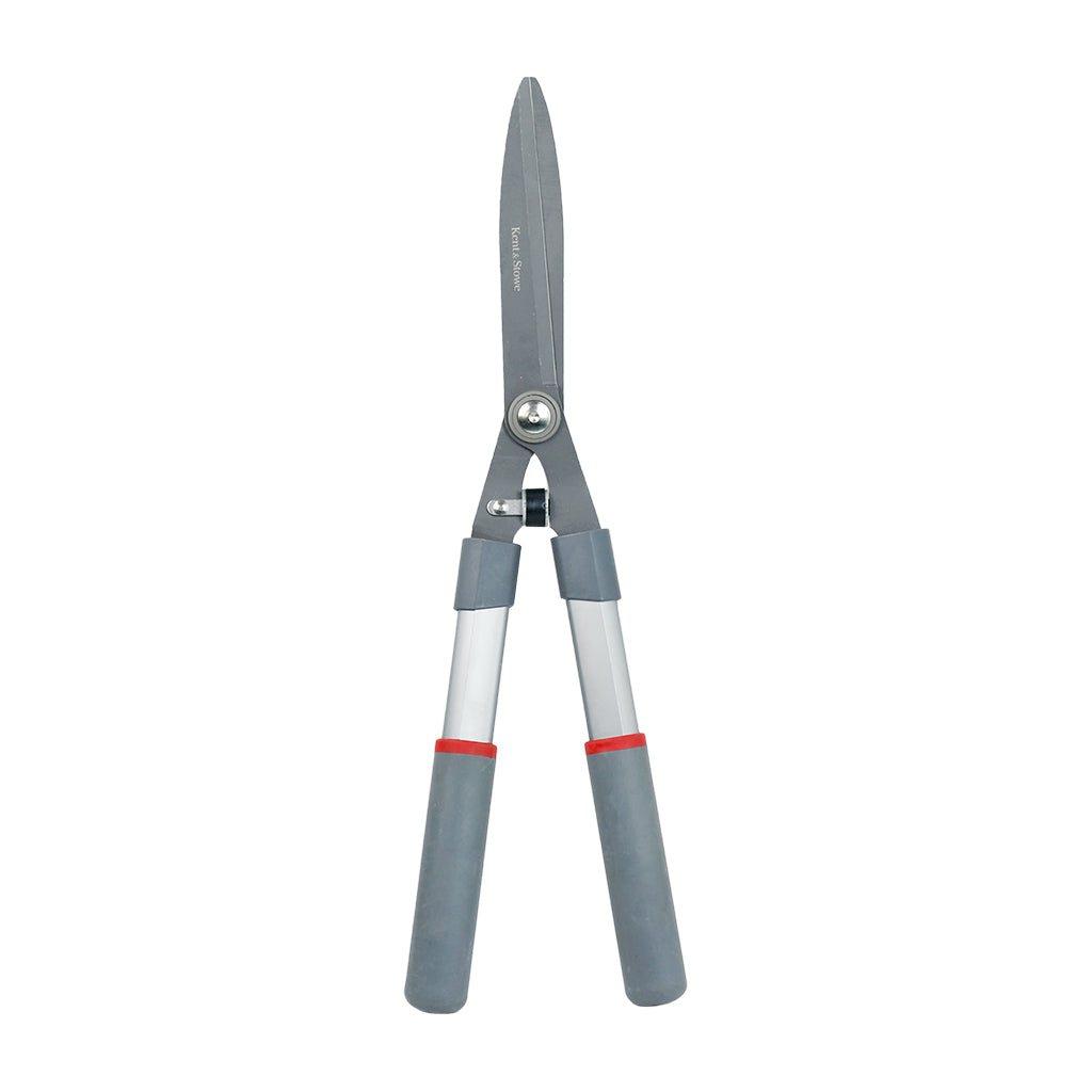 General Purpose Hedge Shears, Carbon Steel Ptfe-coated Blades, Shock-absorbing Aluminium Handles | Medium