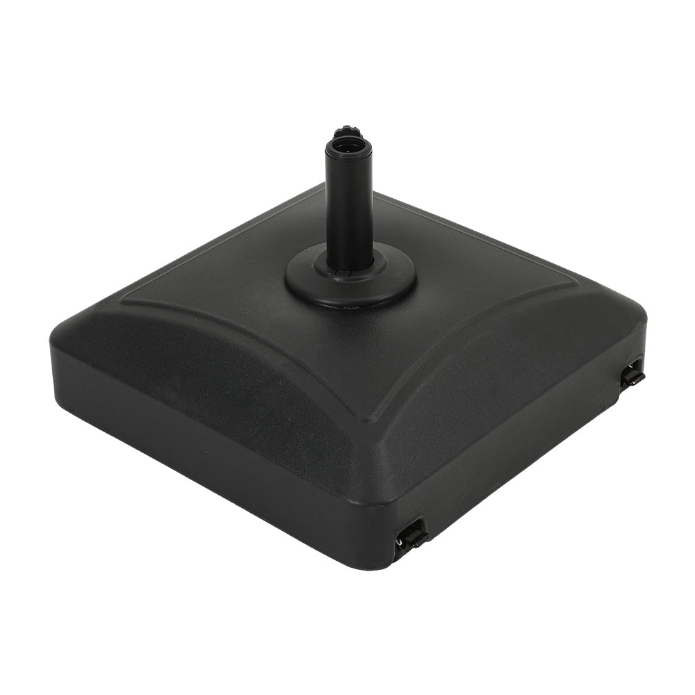 Living and Home Fillable Patio Umbrella Stand With Wheels