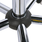 Mid Back Pu Office Chair Swivel | White