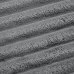 Cozy Striped Throw Blanket Soft Double-sided Use, Warm, Fade-resistant & Easy To Clean | Extra Large | Grey