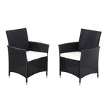 (PE) Wicker 2 - Person Seating Group With Cushions