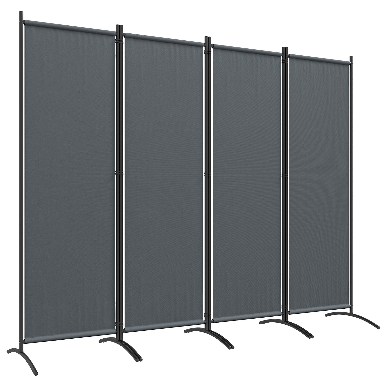 4 Panel Folding Room Divider,portable Privacy Panel
