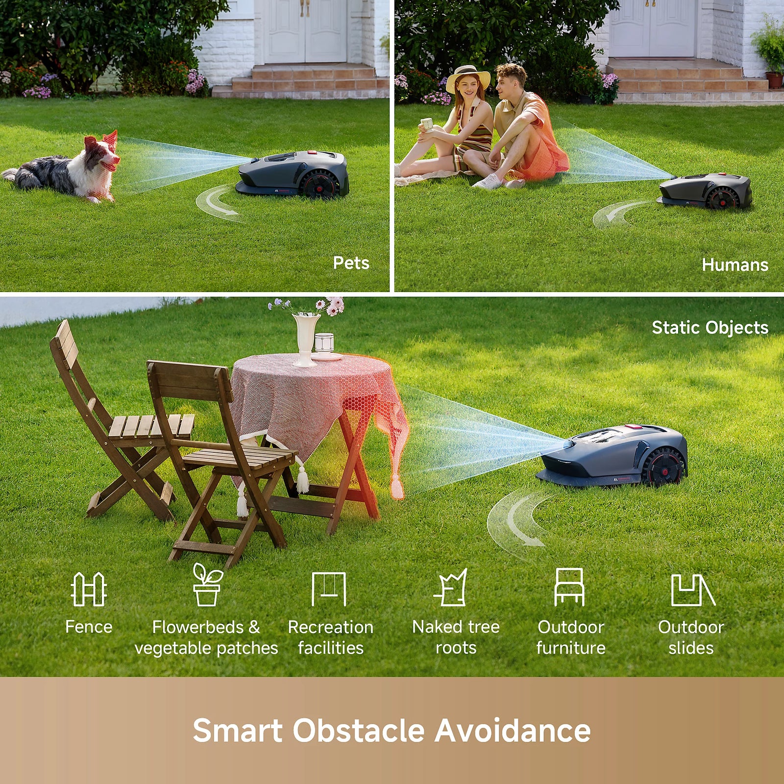 1000 Robotic Lawnmower For Lawns Up To 1000m2