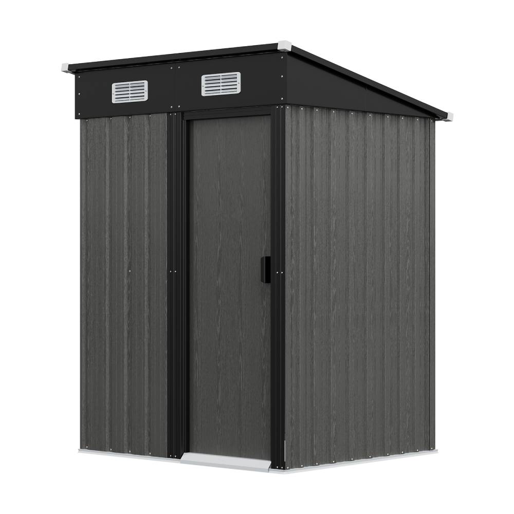 4.66 Ft X 4.69 Ft Outdoor Metal Garden Storage Shed