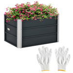 Raised Garden Bed Metal Planter For Vegetables