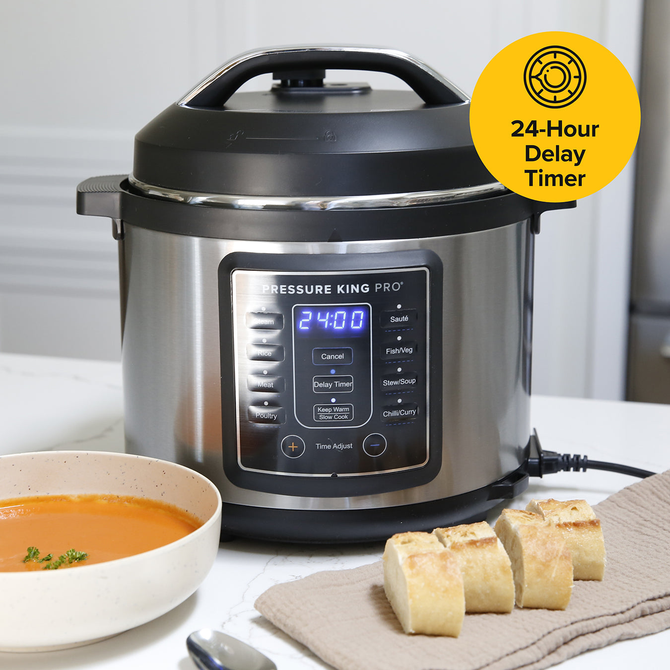 Pressure King Pro 14-in-1 Digital Pressure Cooker 5.7l | 5.7l