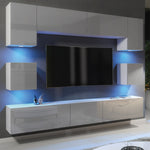 Panorama Wall Tv Unit | Grey