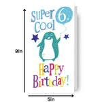 Brightside Age 6 Birthday Card Official Product