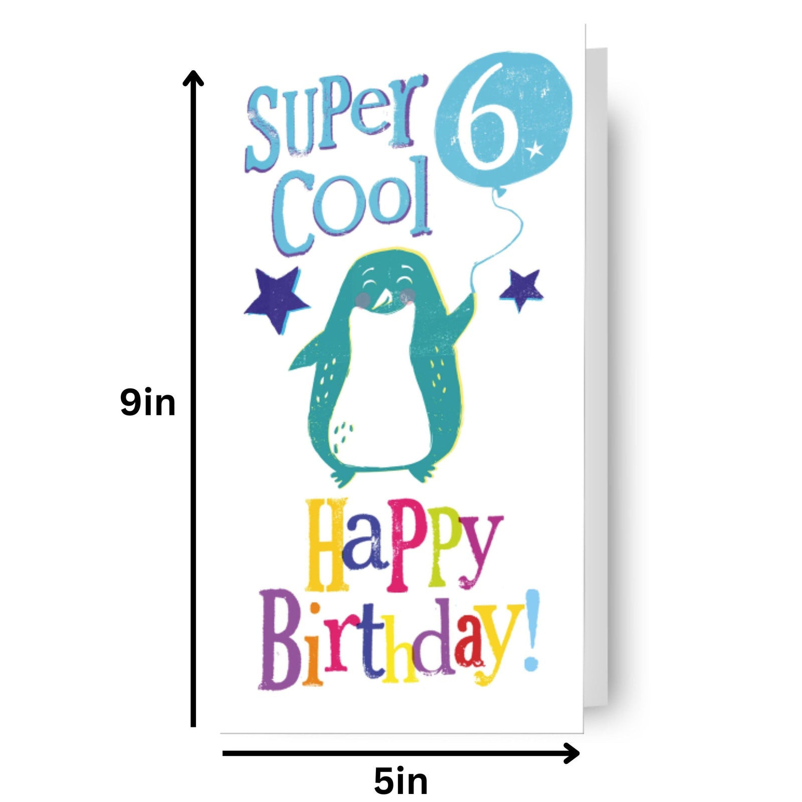 Brightside Age 6 Birthday Card Official Product