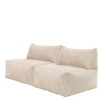 Tetra L Recliner Set For Floor Sofa | Beige