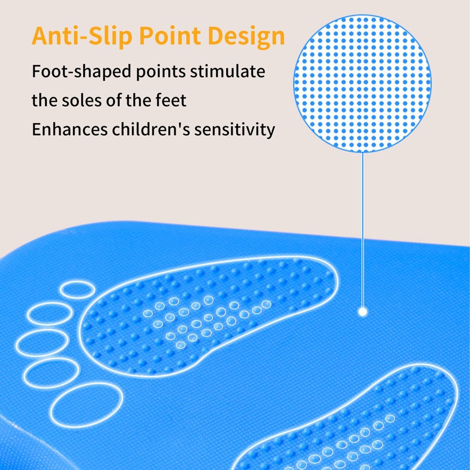 HYGRAD BUILT TO SURVIVE Kids Stepping Stones 11pcs – Non-slip Balance & Sensory Obstacle Course Toy Set