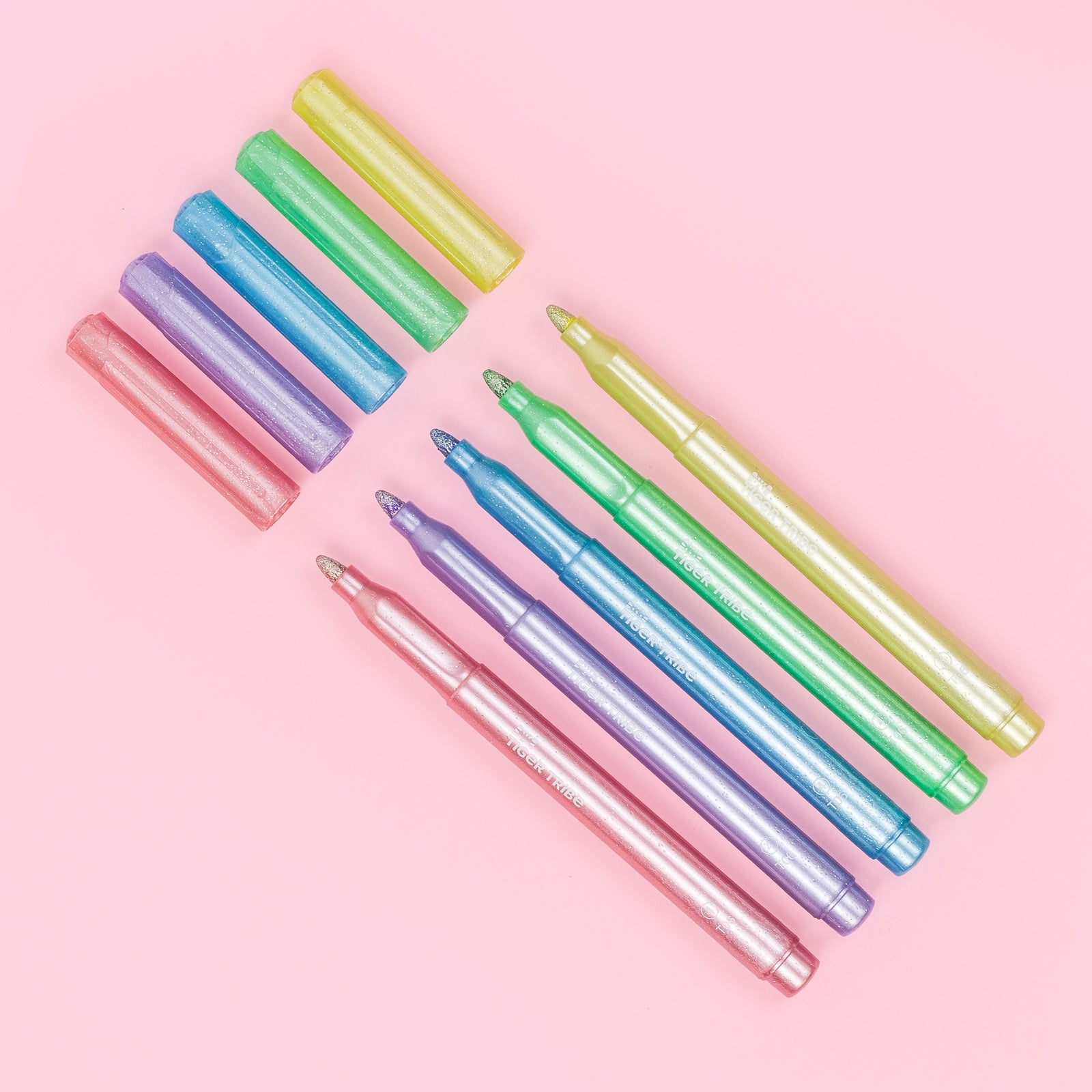 Shimmer Markers - 6pc Kids Marker Pens