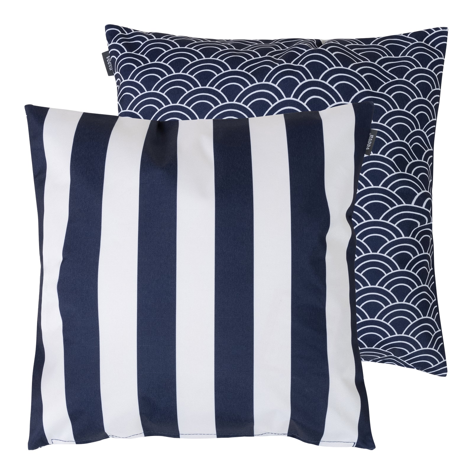Deck Stripe Set Of 2 Outdoor Cushion