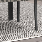 4 Seater Rattan Garden Furniture Set W/ Tempered Glass Top | Gray