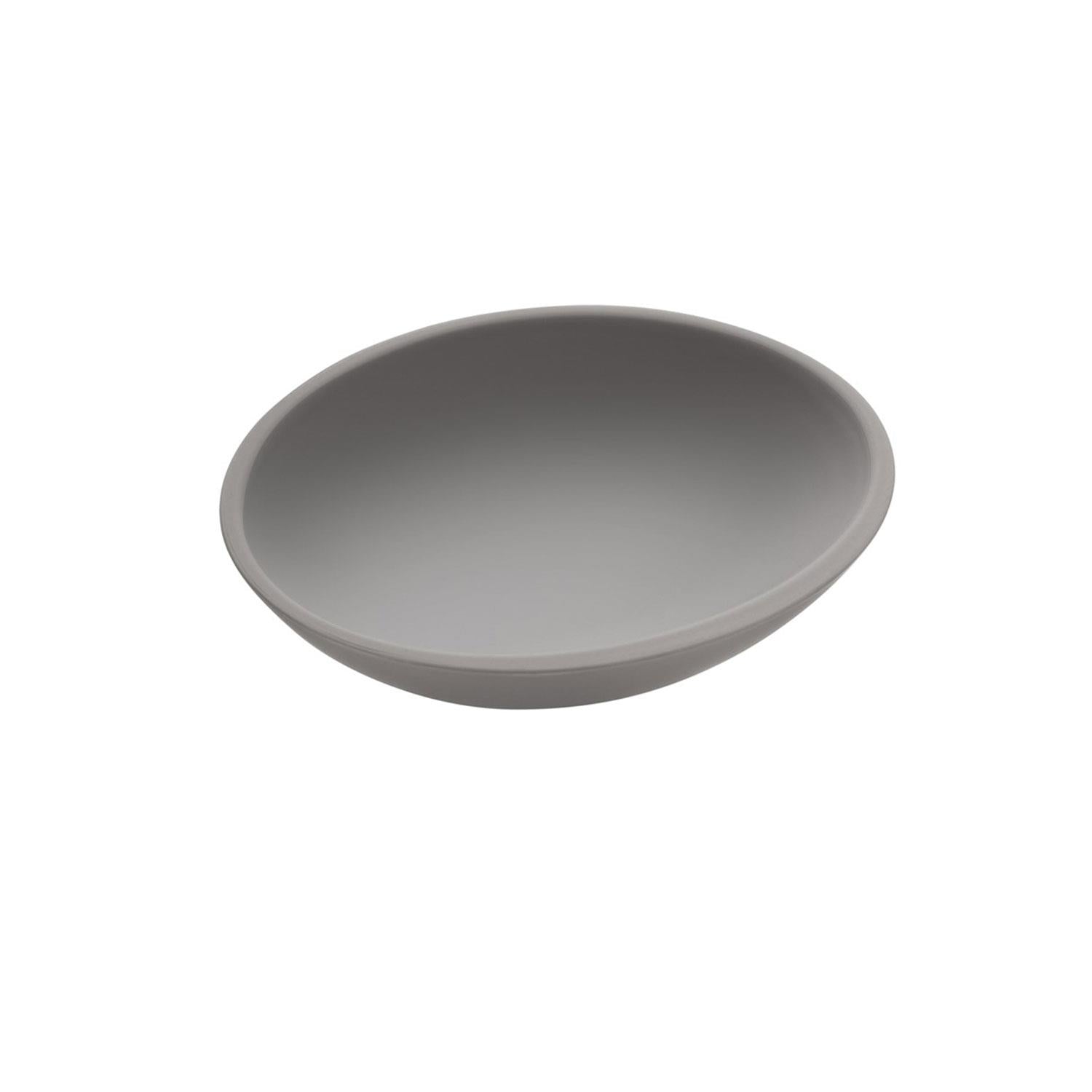 Soap Dish, Matt Grey, Unique Design, Soft-finish Coating, Saku Collection