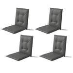 Outdoor Dining Chair Cushions | Light Grey