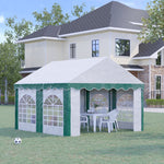 Marquee Gazebo, Party Tent With Sides And Double Doors | Small | White
