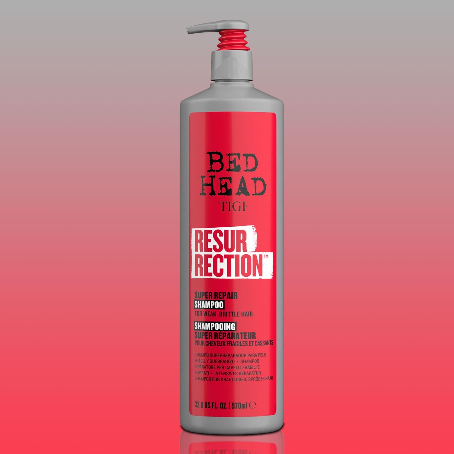 Resurrection Repair Shampoo For Damaged Hair 970ml, 2 Pack