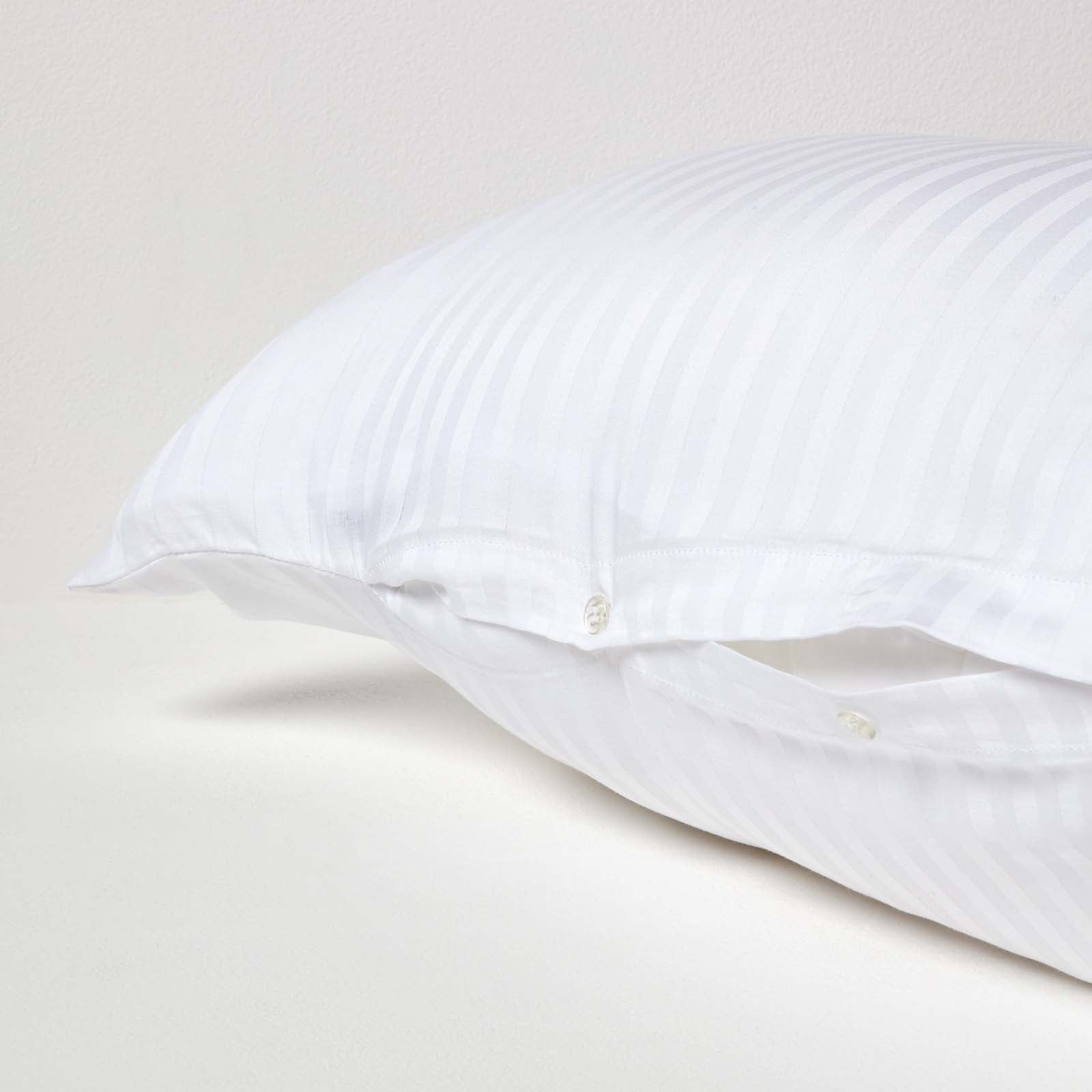 Egyptian Cotton Super Soft V Shaped Pillowcase 330 Tc | V Shape | White