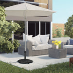 18kg Patio Parasol Base Concrete Stand, Black