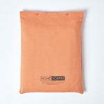Luxury Linen Flat Sheet | Super King | Burnt Orange