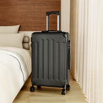 Modern Hardside Spinner Suitcase With Combination Lock | Black