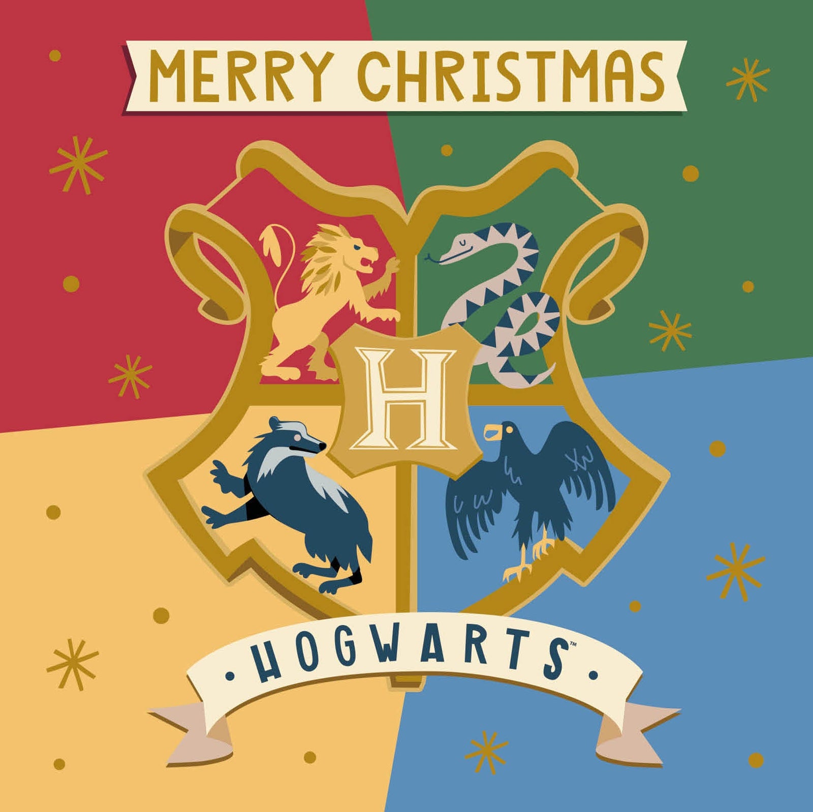 Harry Potter Multipack Of 20 Christmas Cards Official Product