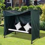 Large Outdoor Swing Chair Cover Garden Furniture Protector | Dark Green