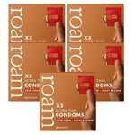15x Light Brown Condom For Safer Sex & Contraception (3x5 Pk)