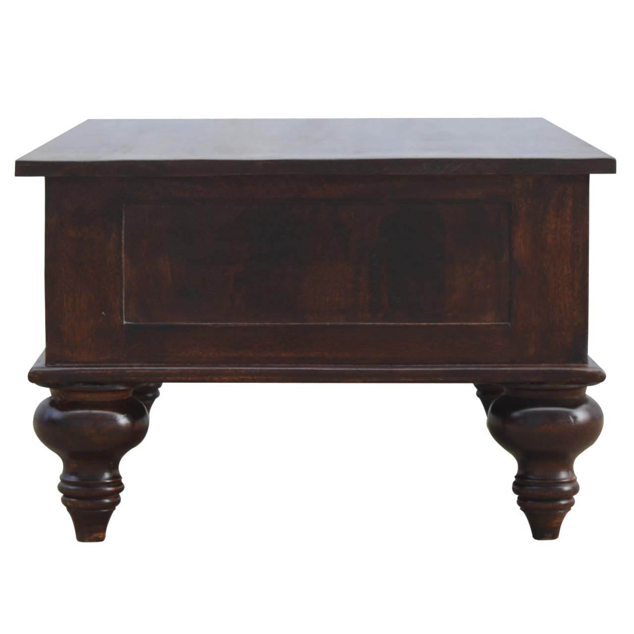 Turned 4 Drawer Coffee Table