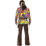 Smiffys Psychedelic Hippie Man Costume