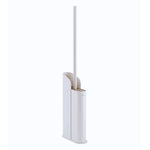 Silicone Toilet Brush Floor Or Self-adhesive Flat Collection | Matte White