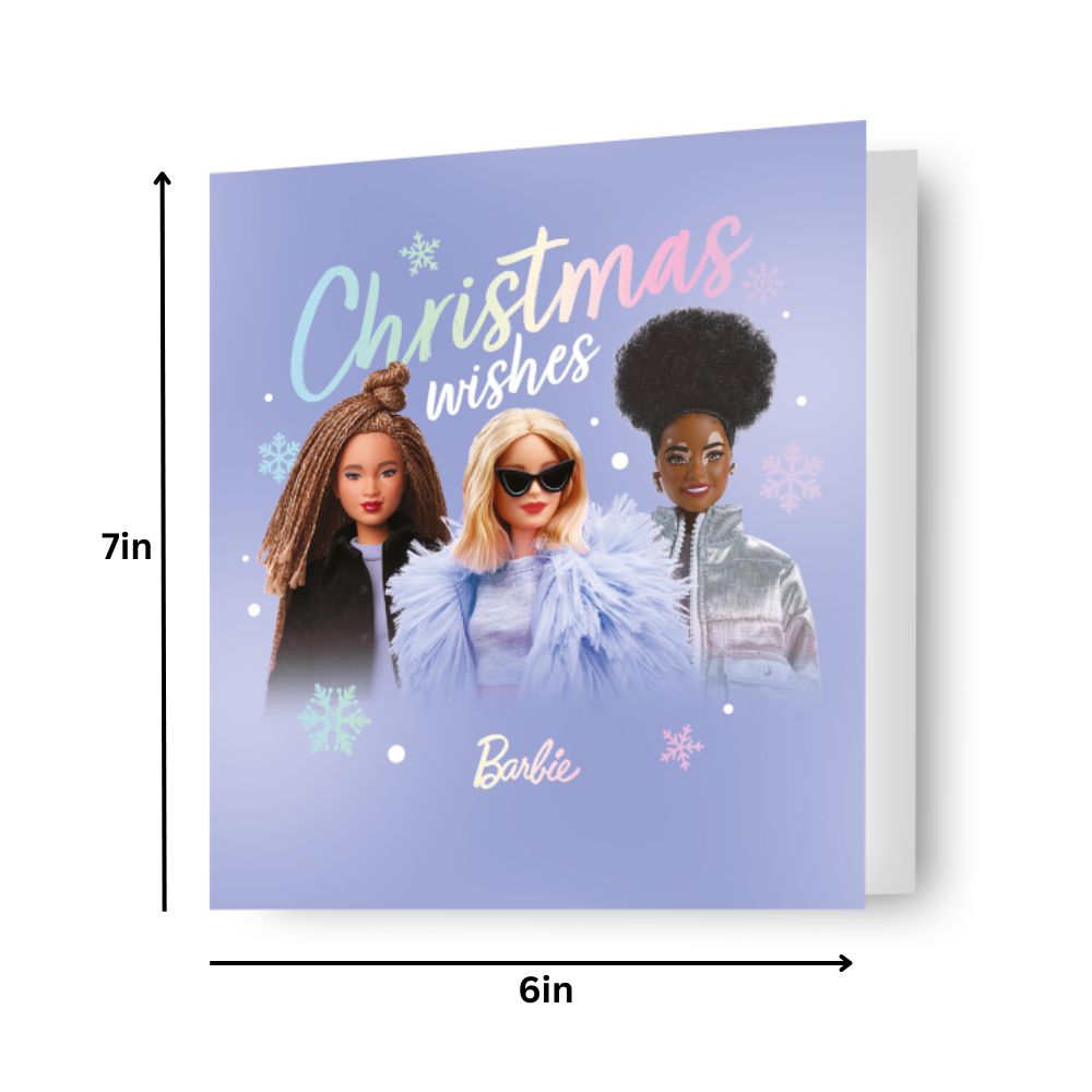 Barbie Christmas Card Official Product
