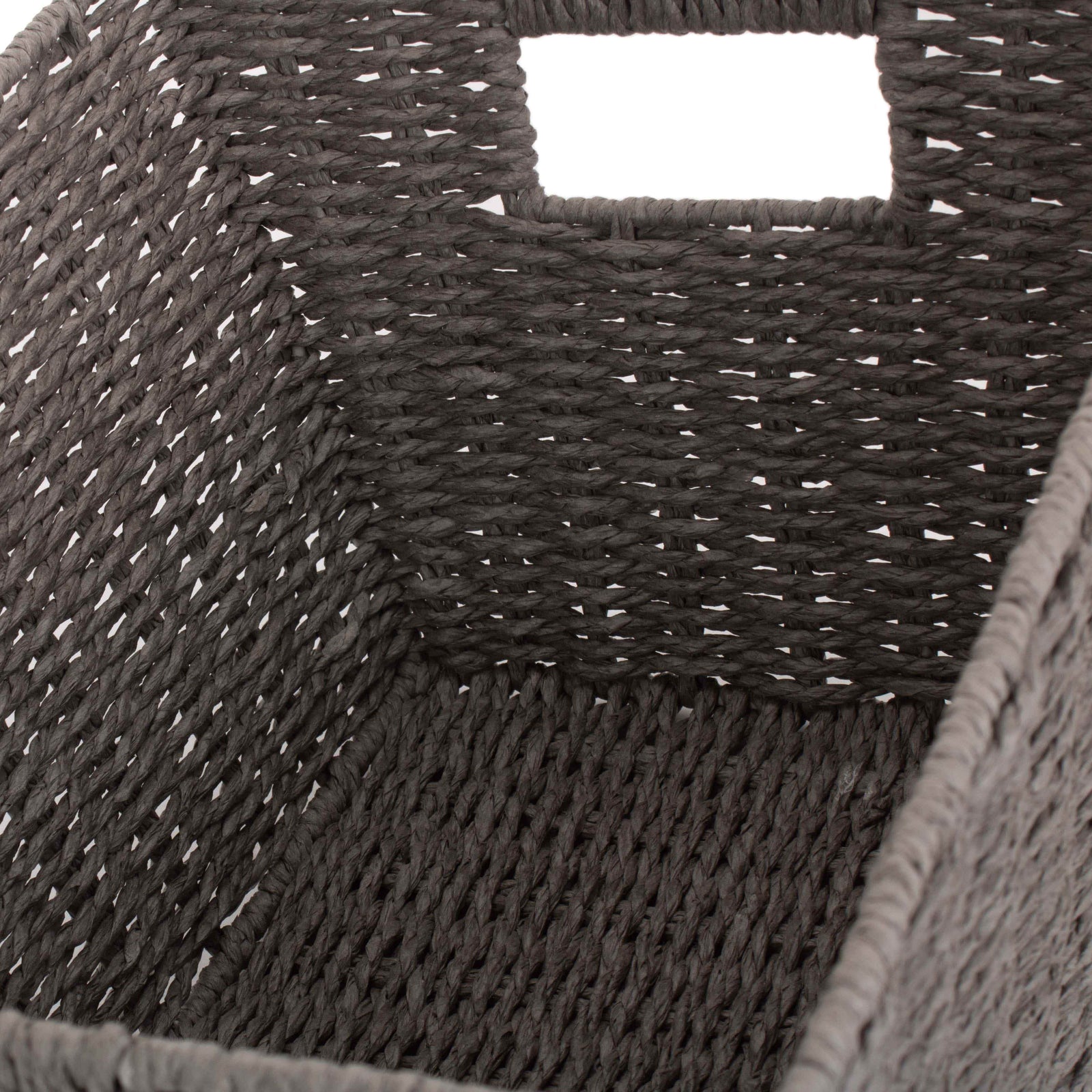 Paper Small Grey Paper Rope Deep Tray