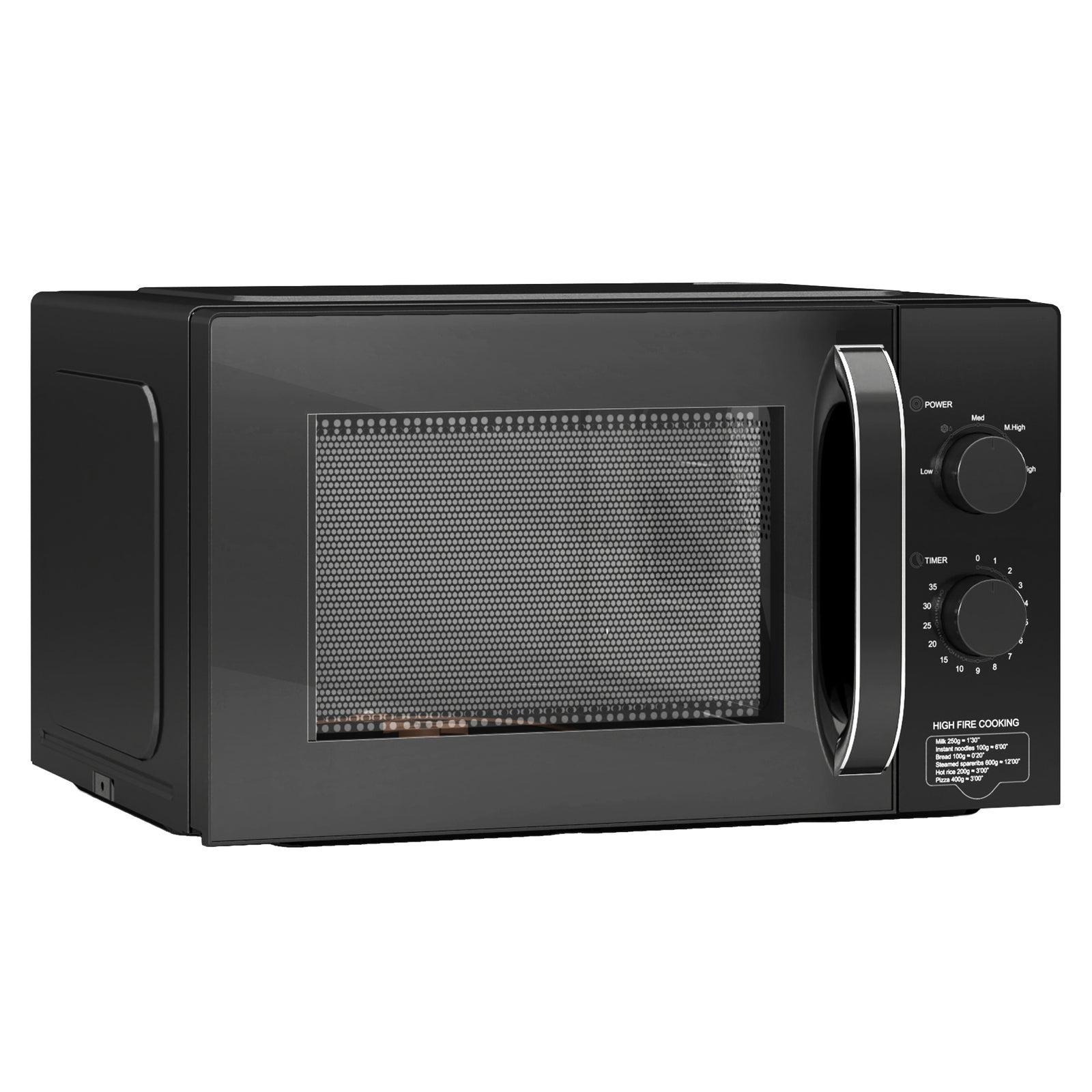 23l Solo Manual Microwave Oven With 5 Levels, Timer