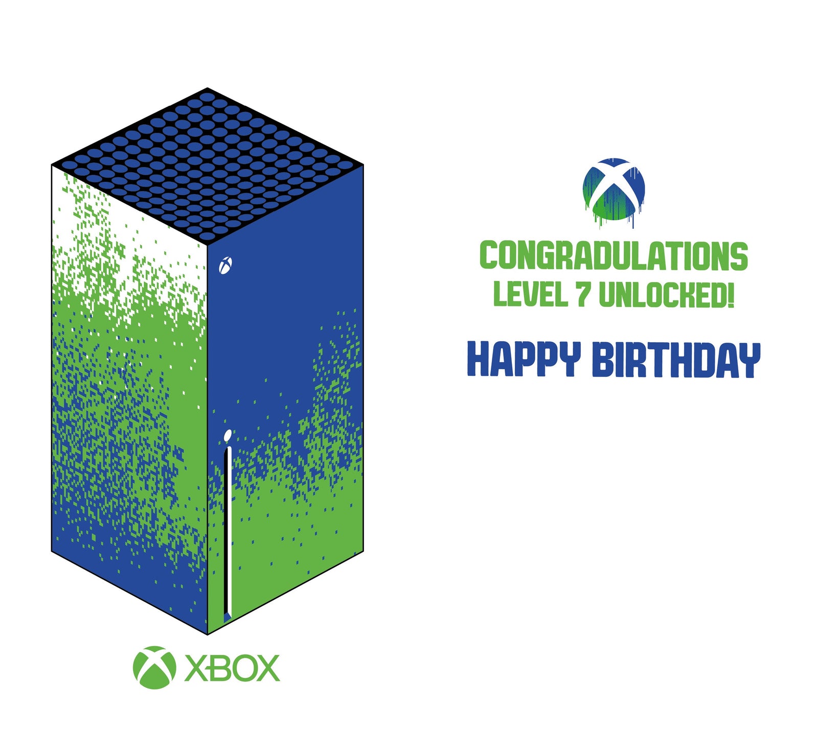Age 7 Birthday Card Official Product