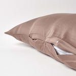 V Shaped Pillowcase Organic Cotton 400 Tc | V Shape | Brown