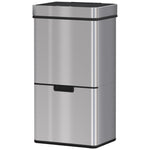 Motion Sensor Rubbish Bin 3 Compartments Removable Lid