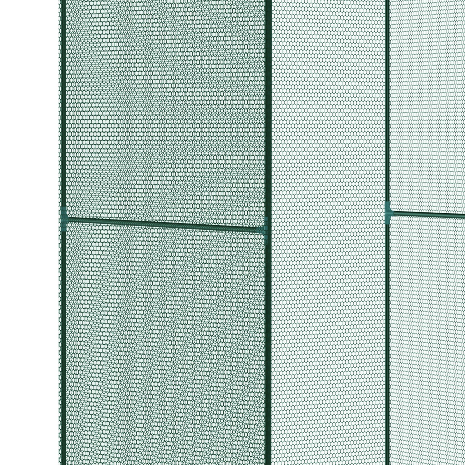 Green Fruit Cage With Zipped Door 1.2 X 1.2 X 1.8m