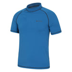 Mens Uv Protection Rash Guard | Small | Blue