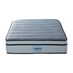 Sleeply Hybrid Mattress 2000 Pocket Sprung multi layered soft touch | Double | Grey